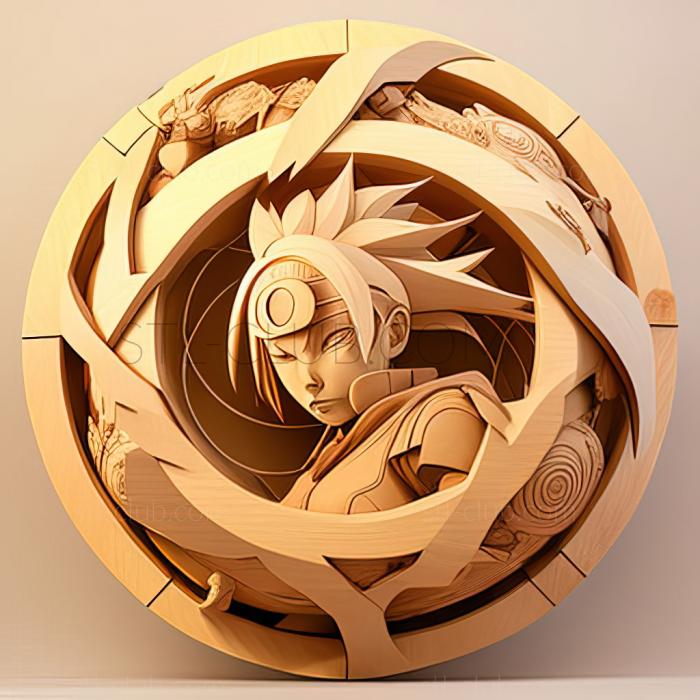 3D model Temari FROM NARUTO (STL)